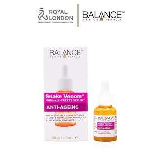 Serum chống lão hóa nọc rắn Balance Active Formula Snake Venom Wrinkle Freeze 30ml