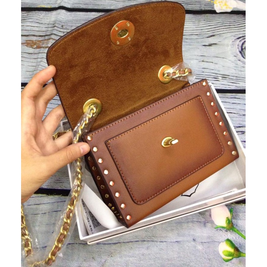 Túi xách Coach hoa trà, hàng supper vip có sẵn