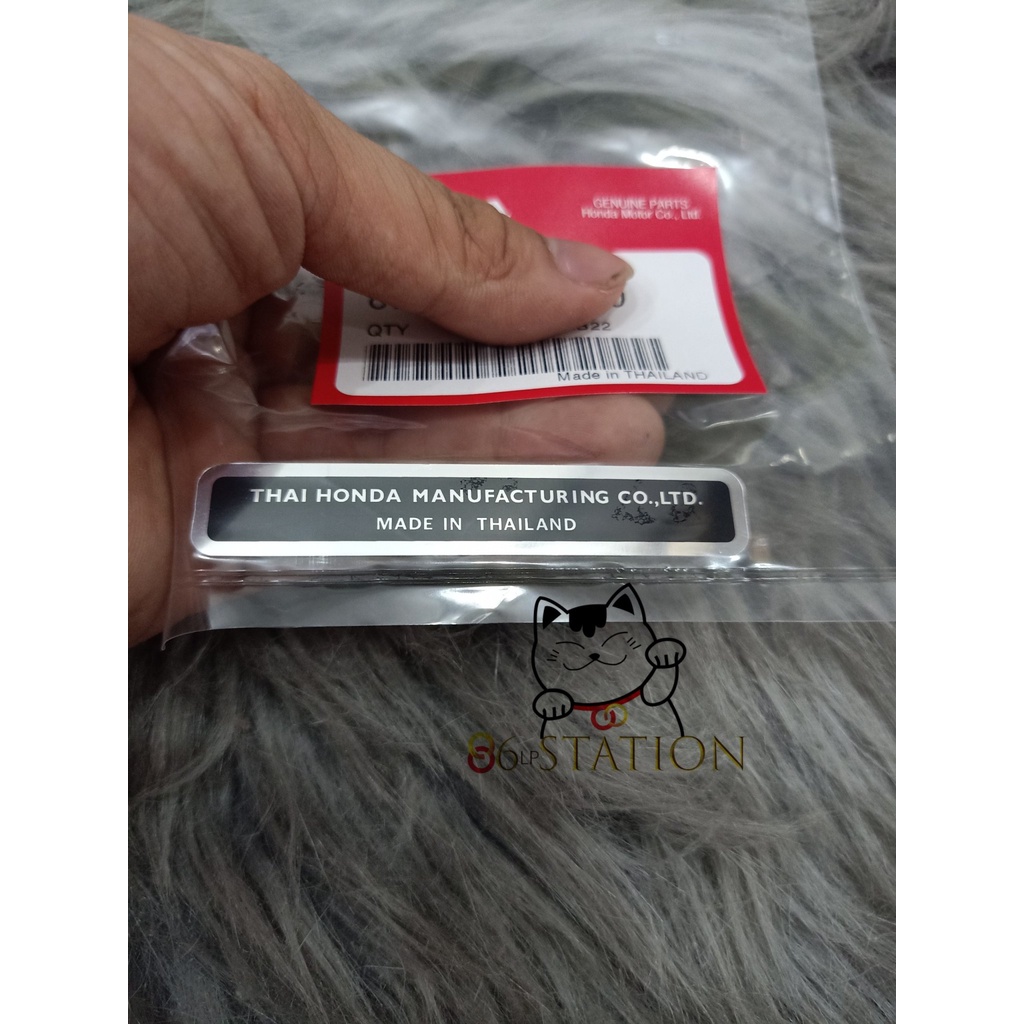 Tem dán gắp wave dream chính hãng honda thái lan