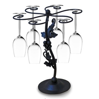 Kệ treo Ly Hình Cây Nho ( Sắt uốn Mỹ Thuật )