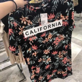 Pass váy hoa suông H&m auth