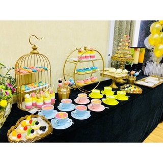 Kệ đựng bánh lồng chim và tròn