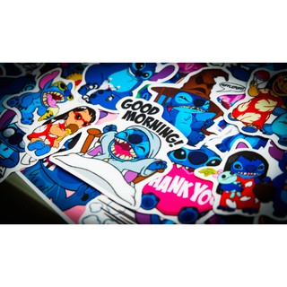 Combo Hình dán sticker nhân vật Stitch