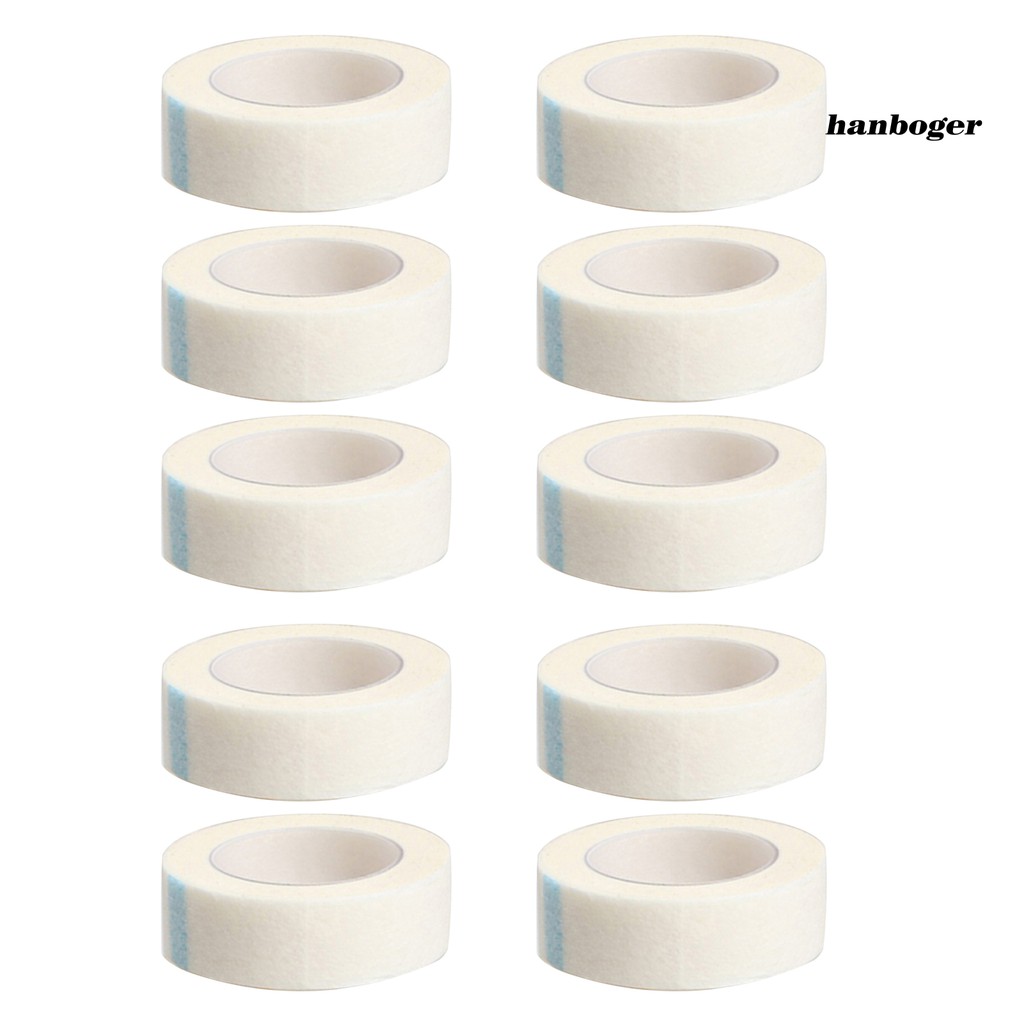 Set 5 / 10 băng keo vải không dệt chuyên dùng hỗ trợ nối mi tiện dụng