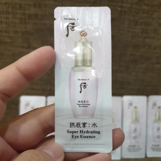 Combo 5 - 10 gói Serum Mắt xóa Thâm vùng mắt Whoo Super Hydrating Eye Essence | BigBuy360 - bigbuy360.vn