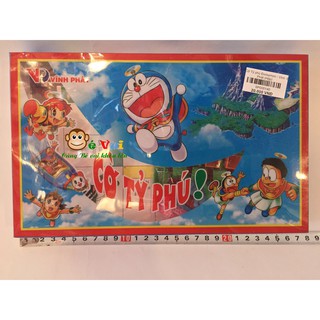 Cờ Tỷ Phú Hộp Kiếng Doreamon Hàng Việt Nam