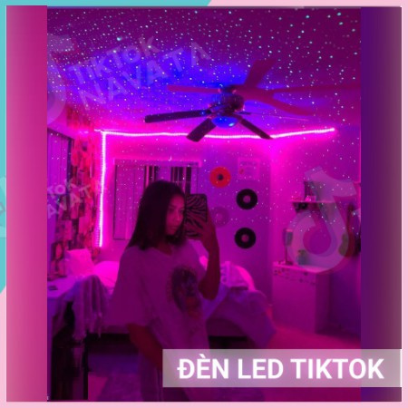 ❈⊕Đèn Led TikTok chuyên quay loại chuyển màu dài 5m trang trí những video triệu views của các hot TikToker