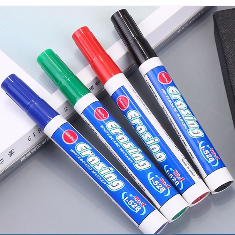 Bộ Bút Lông Trắng 4 Màu Sắc Có Thể Xóa Được Dành Cho Học Sinh/Văn Phòng/Học Sinh