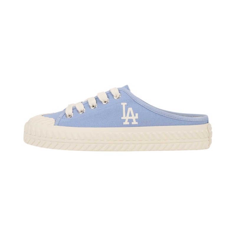 Giày thể thao Sneaker MLB Mule Đạp gót Playball Origin màu Xanh baby