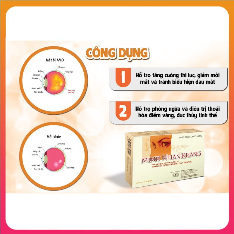 Minh Nhãn Khang 180v tặng ngay hộp 30v
