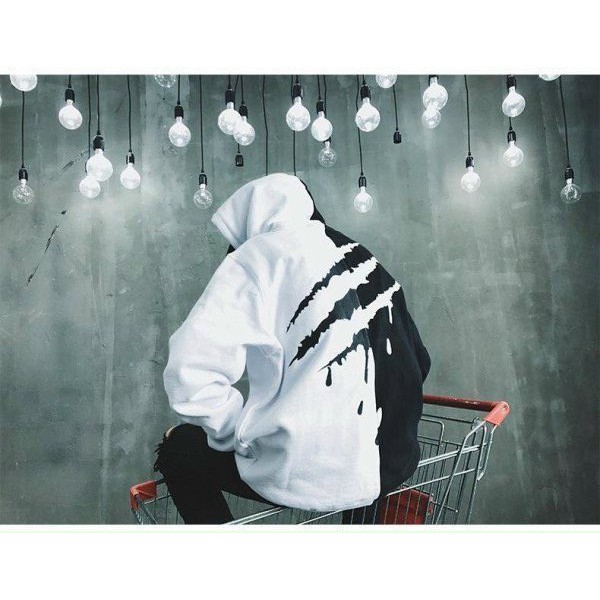 Áo Hoodie Hai Màu siêu Chất Nam Nữ Đều Mang Được Nha Khách Ơi-TP