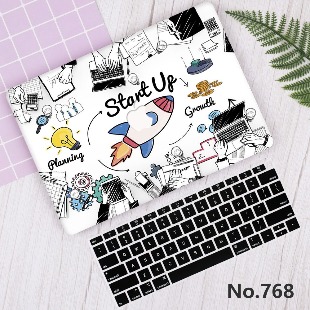 Sale 70% Bọc hình nhà du hành cho MacBook Air 13.3 kèm bàn phím, No.768,13"A1706/A1989/A2159 Giá gốc 430,000 đ - 104B17