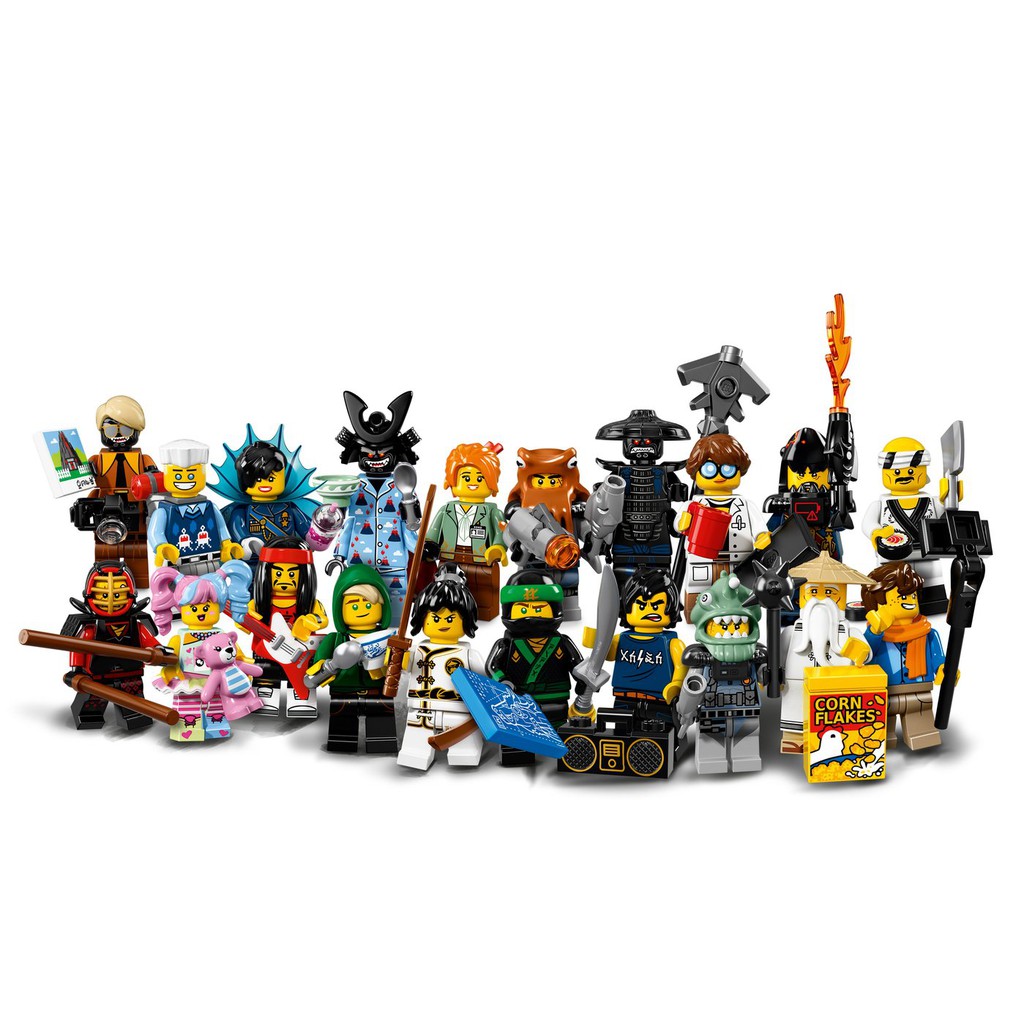 Lego Minifigures 71019 - Bộ xếp hình Lego Nhân vật Ninjago Movie