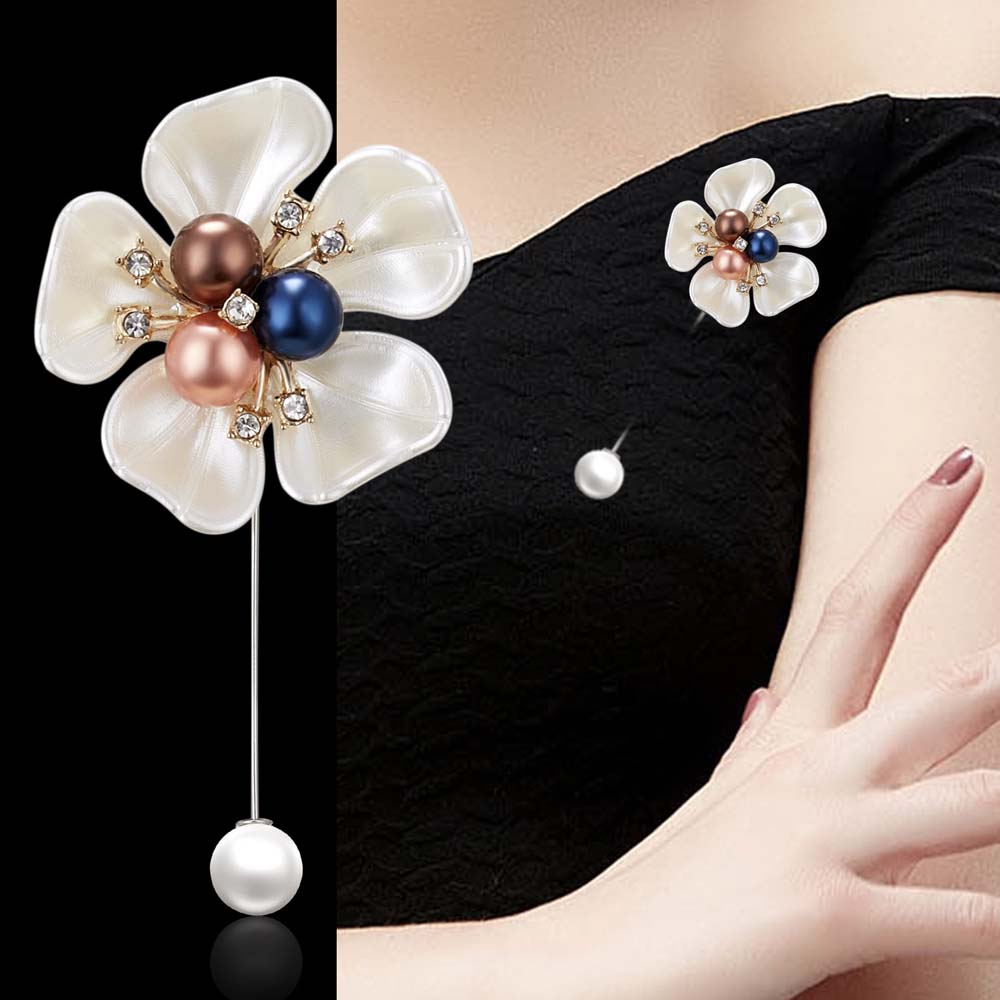 Huy Hiệu Cài Áo Hình Hoa Hồng Thời Trang