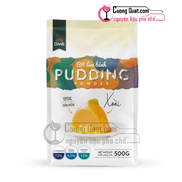 Pudding DANS (Đủ Mùi) Gói 500gr