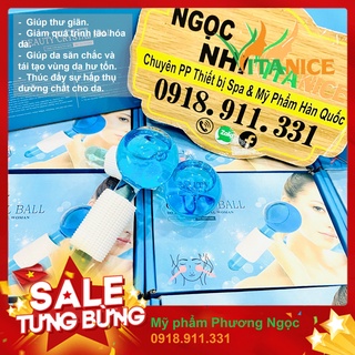Quả cầu lạnh massage mặt chăm sóc da