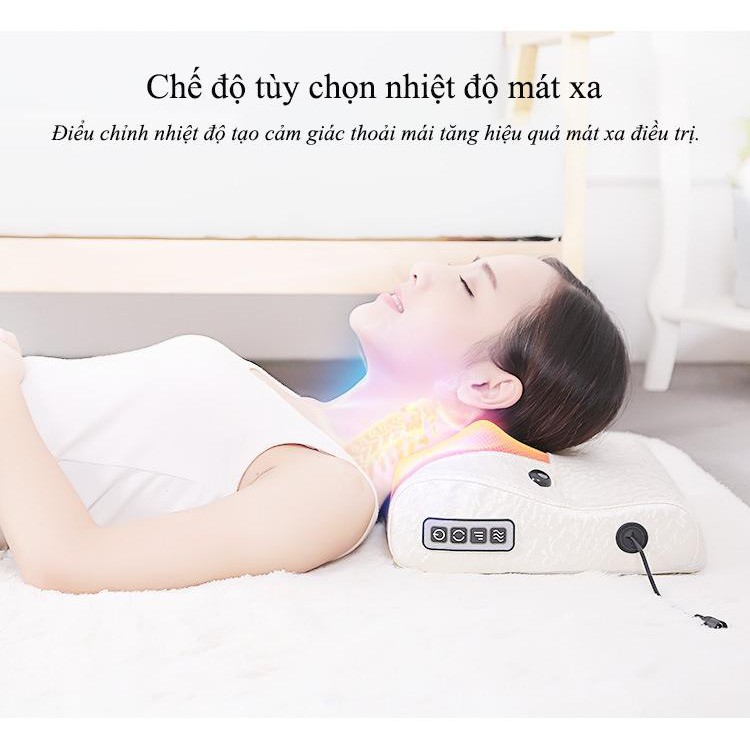 MSG1002 Đệm massage tựa lưng hai chế độ rung - Đệm mát xa lưng giúp thư giãn cơ thể và tinh thần