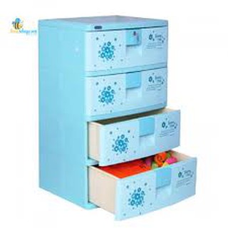 Tủ nhựa mini 4 tầng