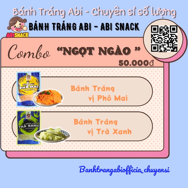 [ABI SNACK] COMBO NGỌT CỦA BÁNH TRÁNG ABI