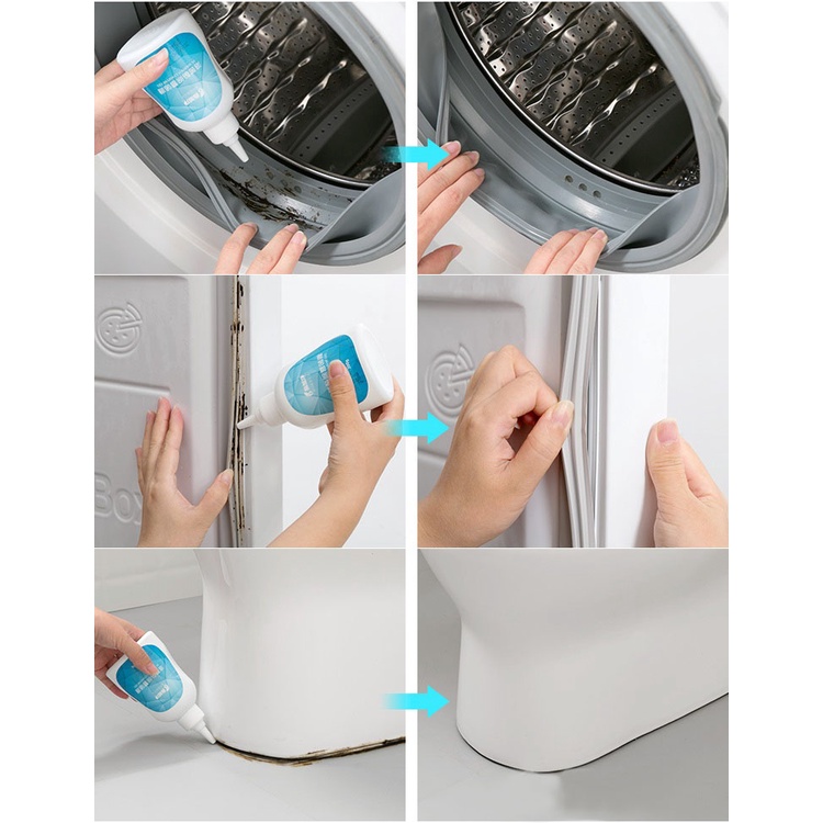 Chai Dung Dịch GEL Tẩy Mốc Đa Năng Dành Cho Nhà Bếp, Nhà Tắm 200ml MARRYSTORE
