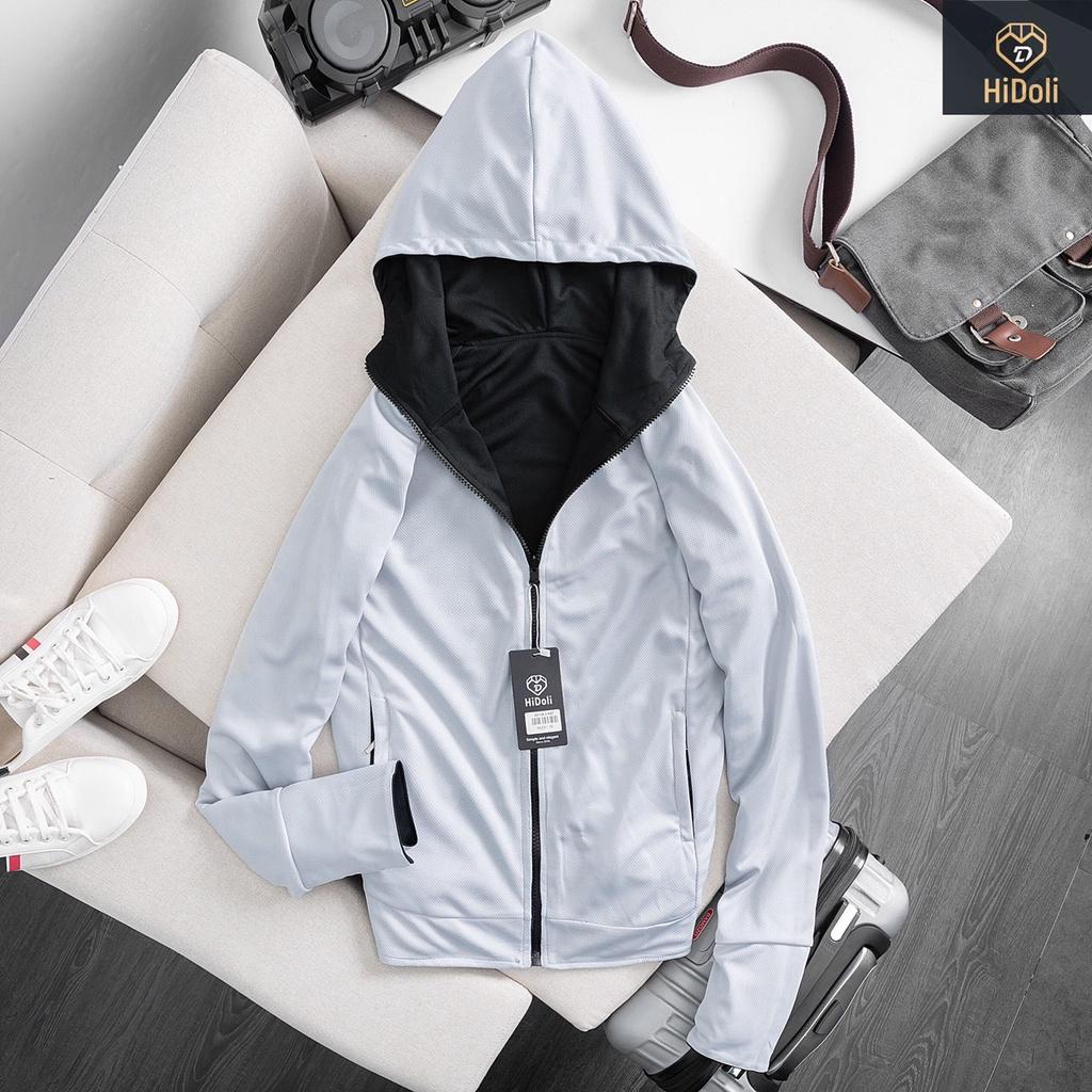 Áo chống nắng nam 2 mặt PABAKO  Có 2 màu và 4 size M L XL XXL !!!!