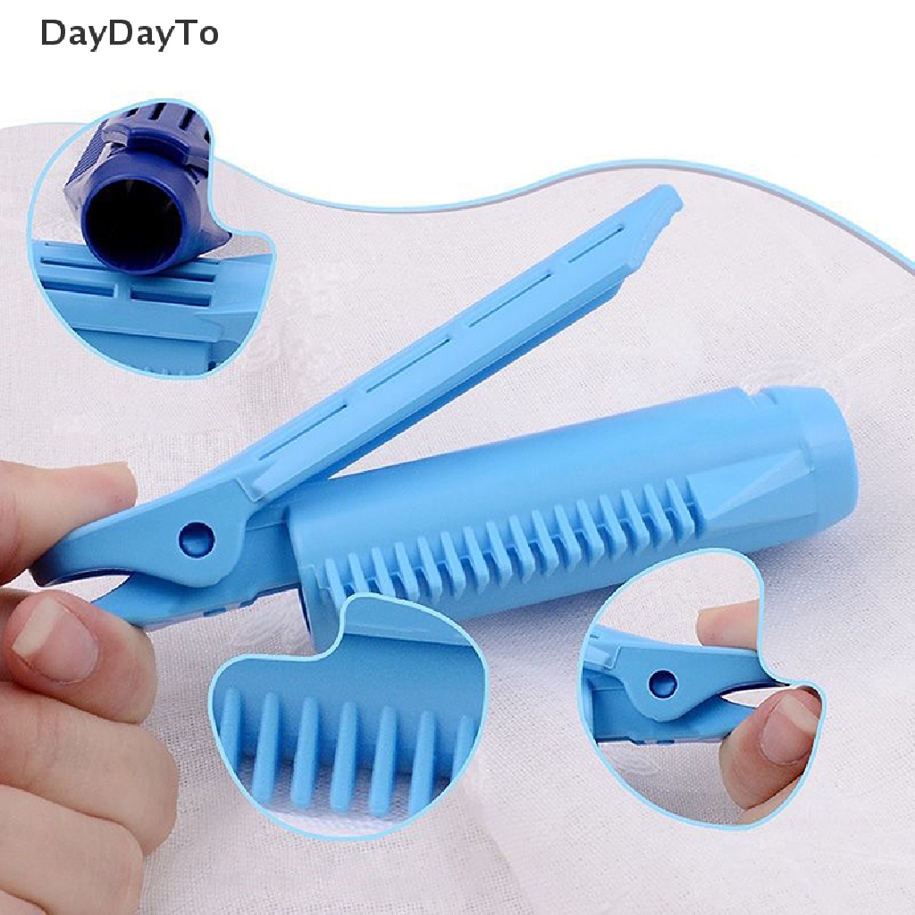 Bộ 4 Kẹp Tóc Xoăn Tự Nhiên Bằng Nhựa Tiện Dụng