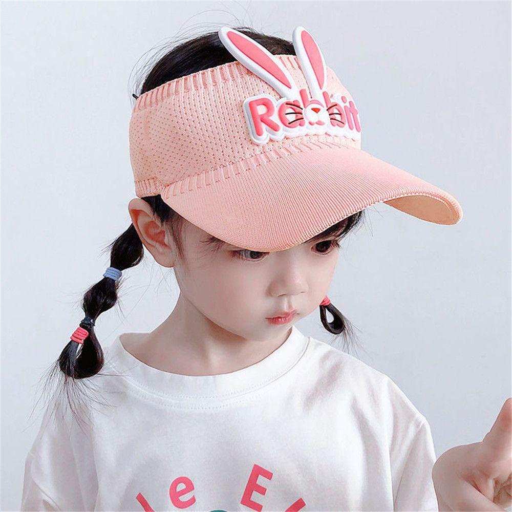 Mũ Panama Đi Biển Chống Nắng Hình Thỏ Dễ Thương Xinh Xắn Dành Cho Bé