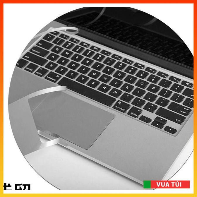 COMBO Miếng Dán Kê Tay + Trackpad Macbook- Silver Đủ Dòng Chính Hãng JRC