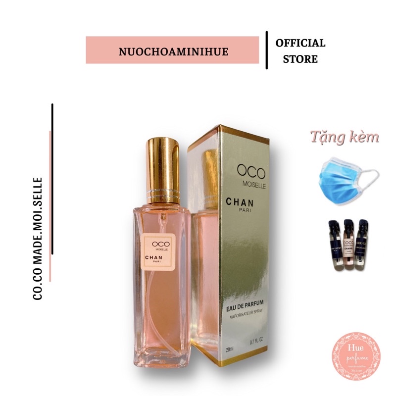 Cocoo Nước hoa mini 20ml nữ sang trọng tiểu thư ngọt ngào