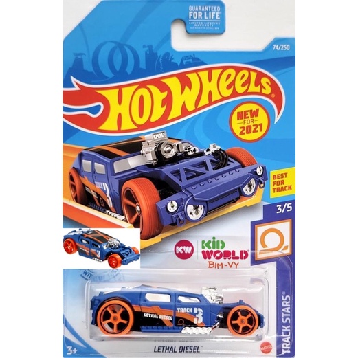 Xe mô hình Hot Wheels basic Lethal Diesel GTB80, 40K.