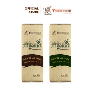 Socola Organic - Thanh 37g - Vinacacao