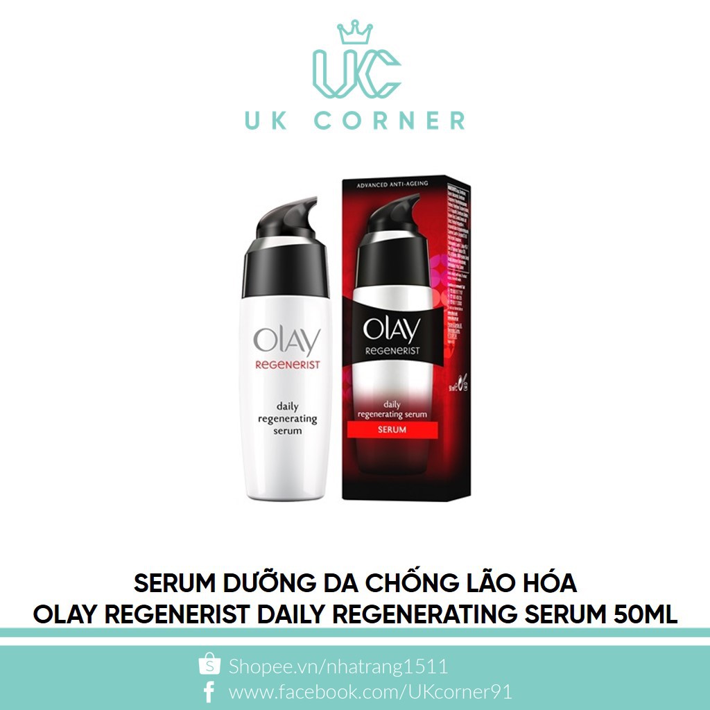 Tinh chất chống lão hóa Olay Regenerist Daily Regenerating Serum 50 ml