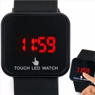 Đồng hồ nữ dây nhựa cảm ứng công nghệ LED