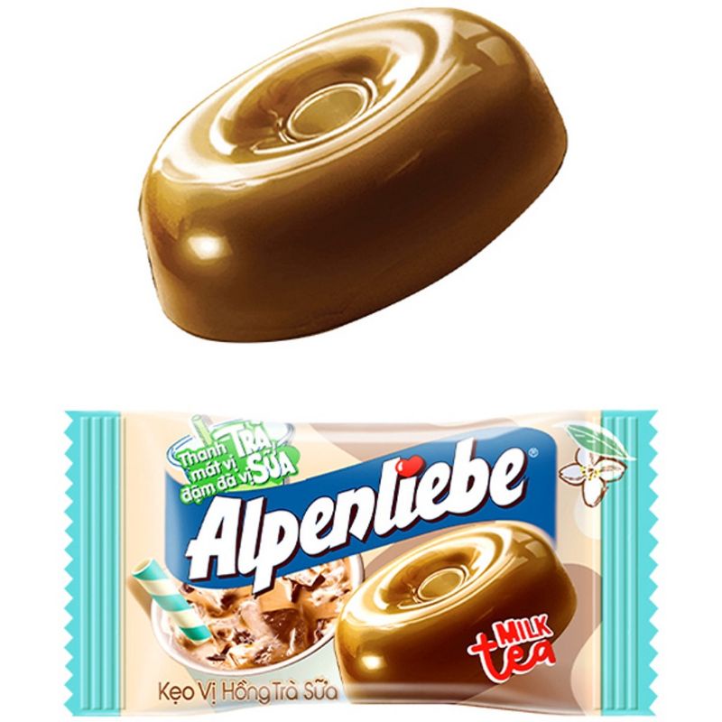 🍬🍬 KẸO ALPENLIEBE HỒNG TRÀ SỮA VÀ TRÀ BƯỞI MẬT ONG🍬🍬
