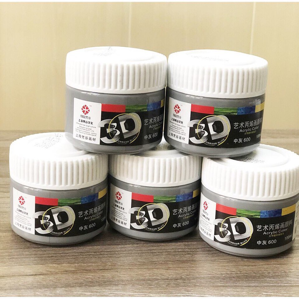 MÀU ACRYLIC 3D 100ML