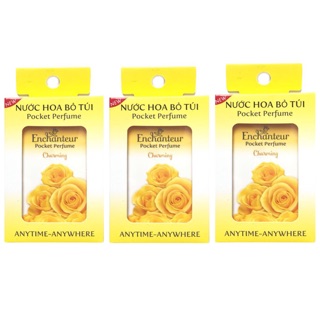 Combo 3 chai nước hoa bỏ túi Enchanteur Charming 18ml*3