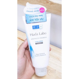 Sữa Rửa Mặt Dưỡng Da Ẩm Mịn, Chống Lão Hóa Hada Labo Cleanser 80g