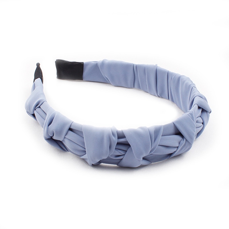 Băng Đô Cài Tóc Màu Trơn Thắt Nút Đơn Giản Thời Trang Cho Nữ