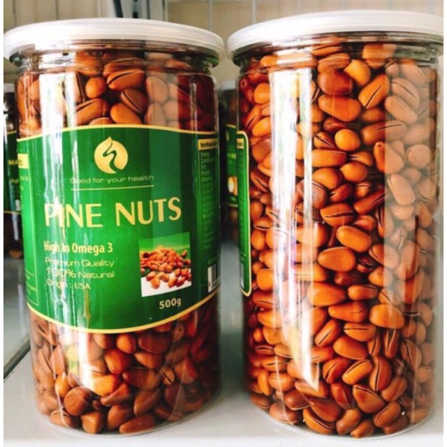 HẠT THÔNG MỸ - 500G (PINE NUTS) ♻️ FREESHIP ♻️ HẠT NGUYÊN CHẤT ĂN LIỀN