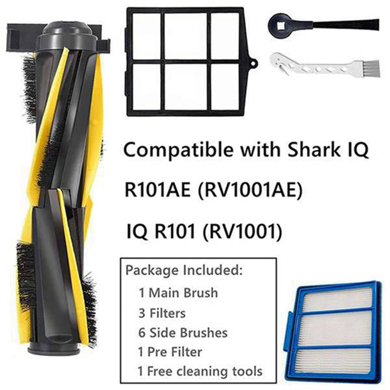 Bộ Lọc Thay Thế Cho Shark IQ RV101AE (RV1001AE) RV1010AE IQ R101 (RV1001) RV2001AE RV1005AE RV1012AE