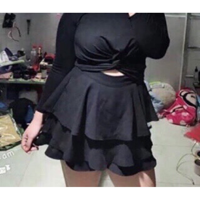 ( CÓ SẴN)BIG SIZE THIẾT KẾ THEO SIZE SỐ ĐO RIÊNG CỦA SHOP]Chân váy tầng bigsize | BigBuy360 - bigbuy360.vn