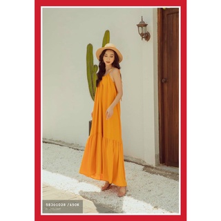 Váy ngủ lụa dài dáng Maxi đuôi cá 2 tầng Nhiều màu Đủ size - Đủ màu