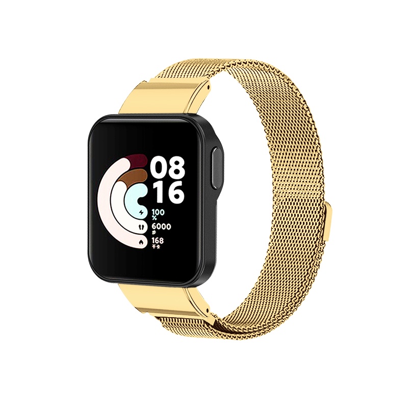 Dây đeo kim loại kiểu dáng thời trang cho đồng hồ thông minh Xiaomi Mi Watch Lite/ xiaomi redmi watch 2 lite