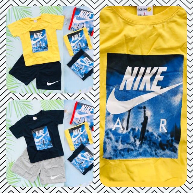 🚀 Bộ cotton shop cho bé trai 20-42kg