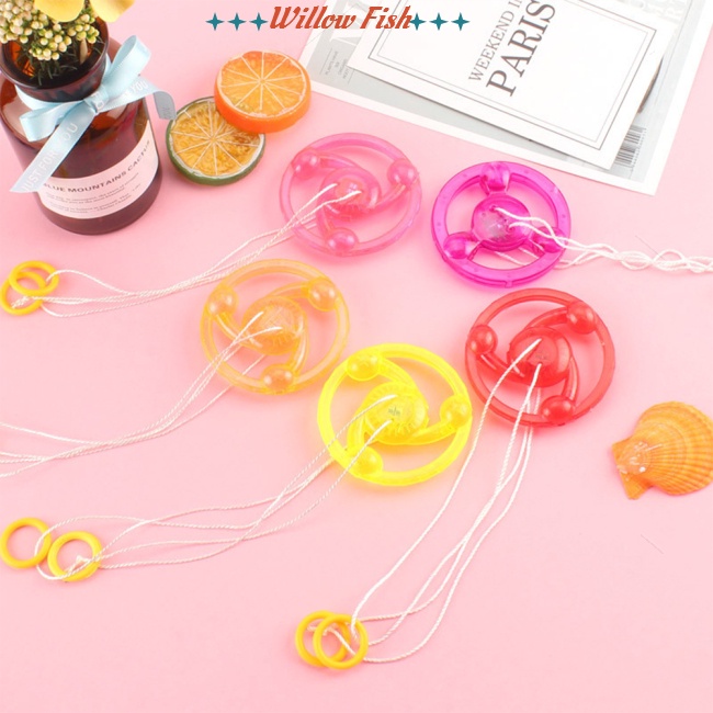 Đồ Chơi Con Quay Dây Có Đèn Led Phát Sáng Vui Nhộn Cho Trẻ Em
