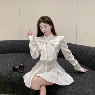 đầm tiểu thư/đầm cổ nơ/đầm sơ mi