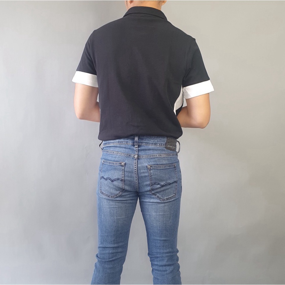 Áo Thun Nam Tay Ngắn | Áo Phông Nam Tay Lỡ Cổ Đứng Thời Trang Cao Cấp A02-04 | BigBuy360 - bigbuy360.vn