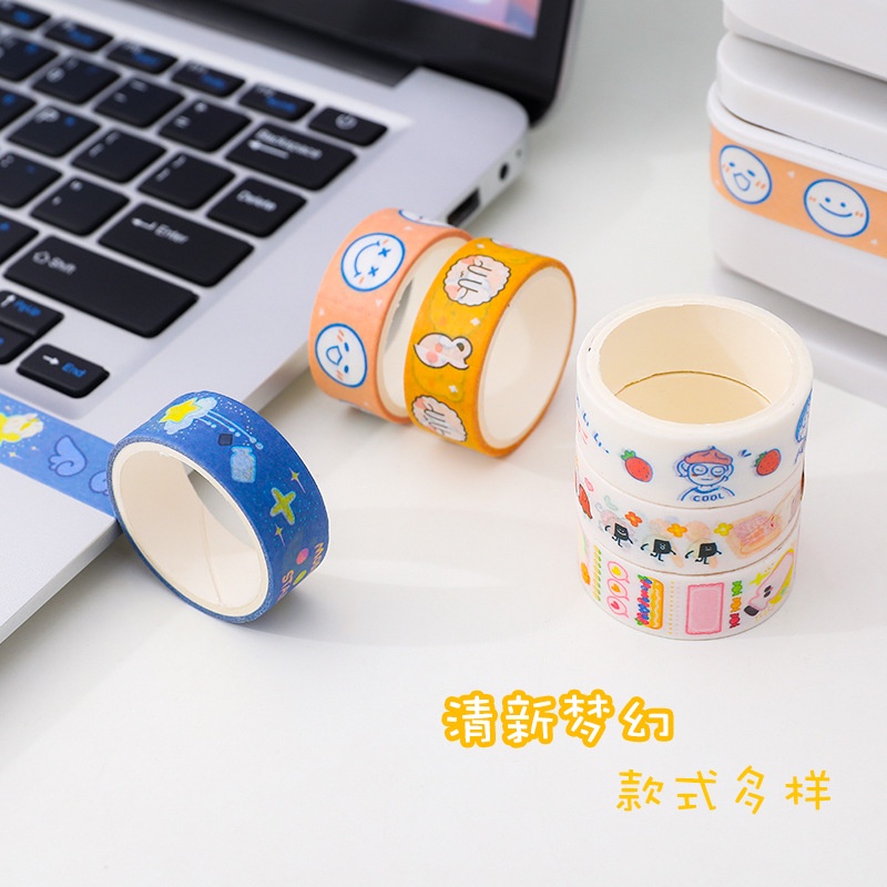 Washi tape cute anime trang trí tiện lợi đa năng