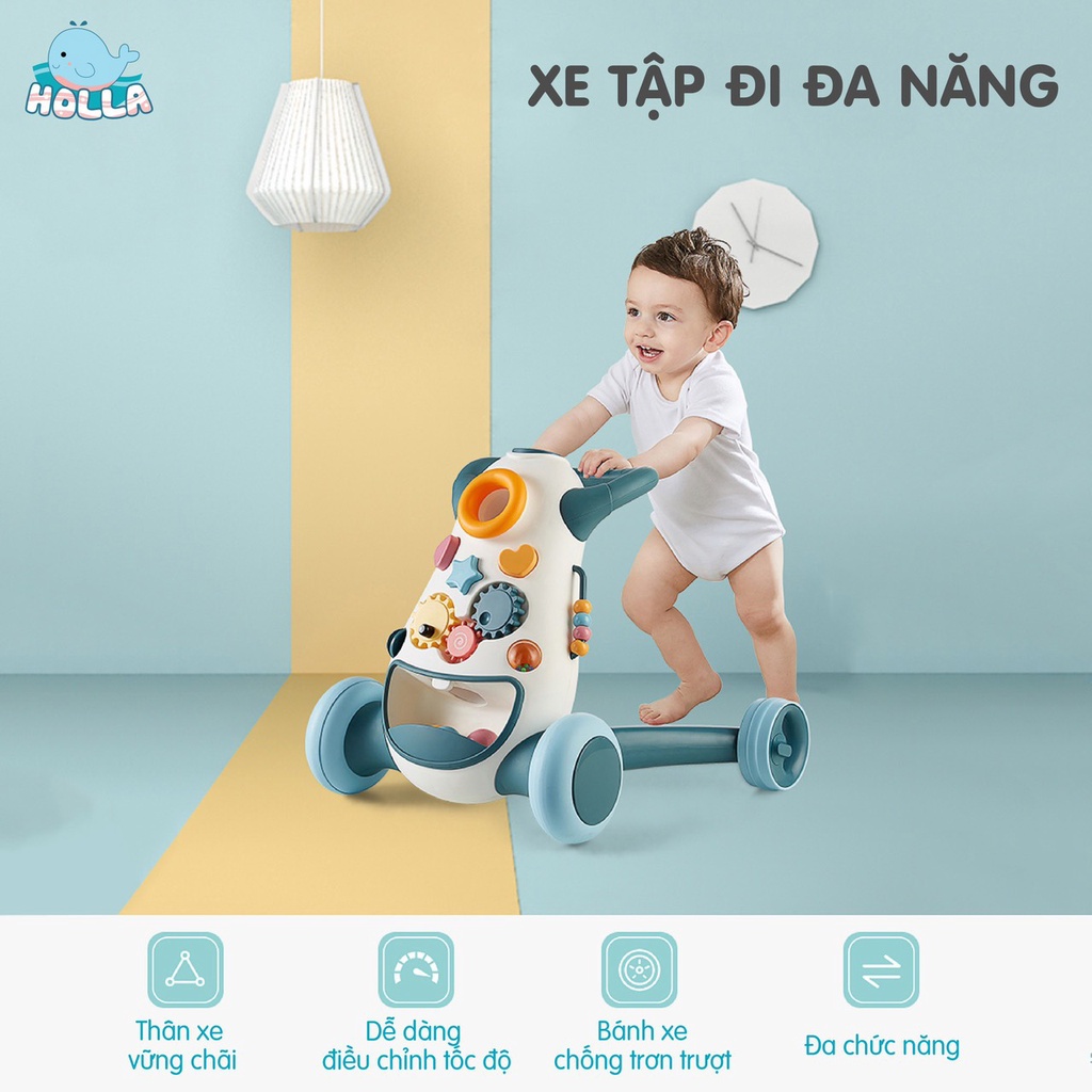 Xe Tập Đi Chống Lật HOLLA Cao Cấp HL-0284