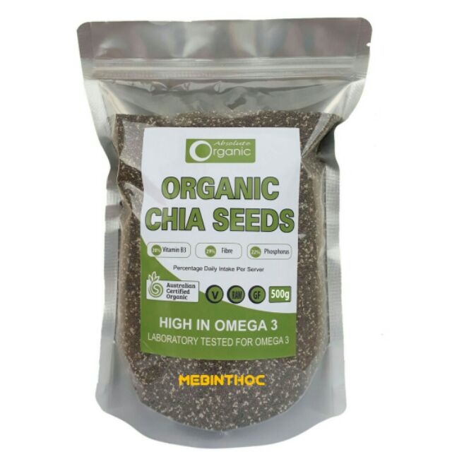 500g Hạt Chia Úc Oganic Chia Seed